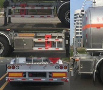 Hengxin Zhiyuan brand automobiles CHX9403GRYC Flammable liquid tank transport semi-trailer