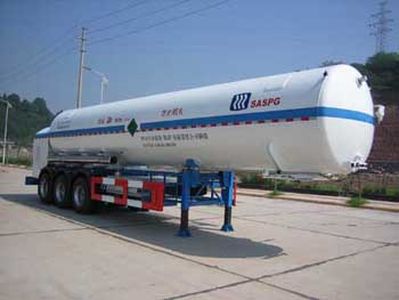 Chuan brand automobile KQF9402GDYFSD Low temperature liquid transport semi-trailer