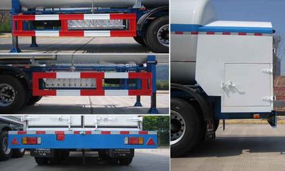 Chuan brand automobile KQF9402GDYFSD Low temperature liquid transport semi-trailer