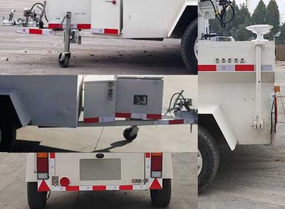 Baiswei  HD9010XJE Central axle radio monitoring trailer