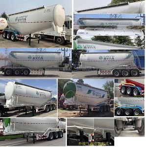 Lingyu  CLY9400GFL1 Medium density powder material transportation semi-trailer