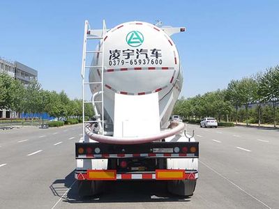 Lingyu  CLY9400GFL1 Medium density powder material transportation semi-trailer