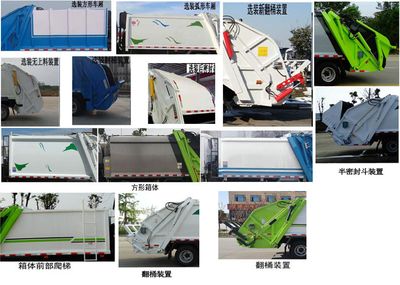 Zhuanzhi  YZZ5121ZYSEQ6 Compressed garbage truck