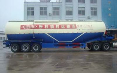 Zhongliang Baohua brand automobiles YDA9403GFL Low density powder material transportation semi-trailer