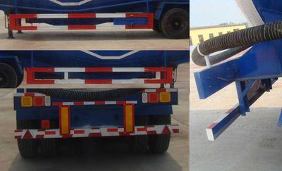 Zhongliang Baohua brand automobiles YDA9403GFL Low density powder material transportation semi-trailer