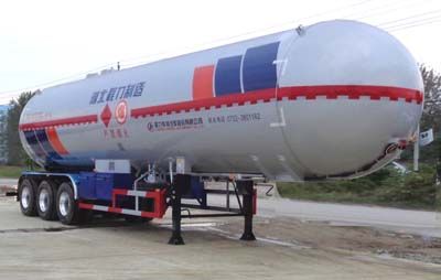 Cheng Liwei  CLW9407GYQC Semi trailer for liquefied gas transportation