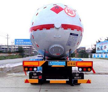 Cheng Liwei  CLW9407GYQC Semi trailer for liquefied gas transportation