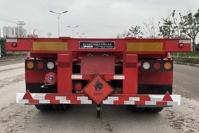 Nanming  LSY9407TWY Transport semi-trailer of dangerous goods tank frame