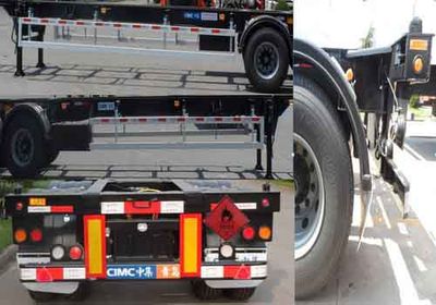 CIMC ZJV9351TWYQD Transport semi-trailer of dangerous goods tank frame