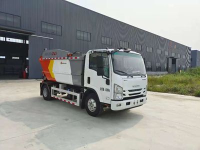 Shengao Lande  DZH5080ZZZQLE6 Hydraulic Lifter Garbage truck 