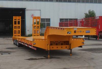 Zhide Shengyu  MSD9400TDP Low flatbed semi-trailer