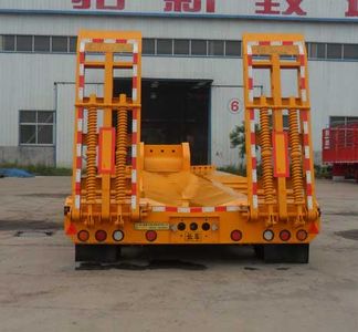 Zhide Shengyu  MSD9400TDP Low flatbed semi-trailer