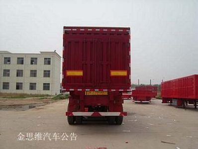 Luffy YFZ9400XXYZ Box transport semi-trailer