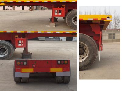 Tongqiang  LJL9401ZZXP Flat dump semi-trailer