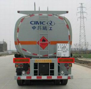 Ruijiang  WL9401GHYB Chemical liquid transportation semi-trailer