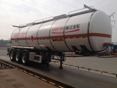 Ruijiang  WL9401GHYB Chemical liquid transportation semi-trailer