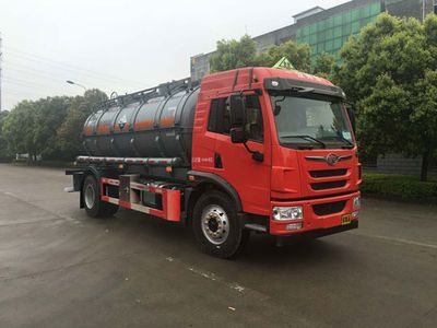 Xiyu  WXQ5183GFWC5 Tank transport vehicle for corrosive substances