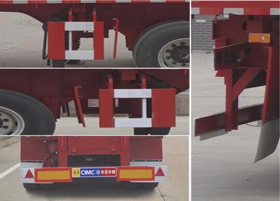 Liangshan Dongyue  CSQ9403ZZXP Flat dump semi-trailer