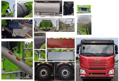 Zhonglian Automobile ZLJ5310GJBJH2F Concrete mixing transport vehicle