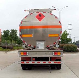 Chufei  CLQ9402GYYA Aluminum alloy oil transport semi-trailer