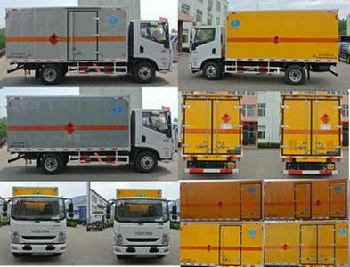 Chunxing  ZZT5040XRQ5 Flammable gas box transport vehicle