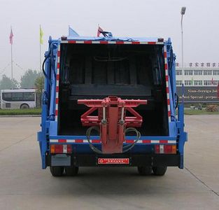 Zhongjie Automobile XZL5100ZYS4 Compressed garbage truck