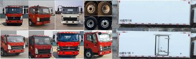 Zhongda Kai brand automobiles ZDK5048XLC Refrigerated truck