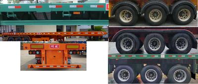 Mingwei  CMW9404TPB Flat semi-trailer