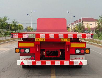 Wanhui  FST9401ZZXPC Flat dump semi-trailer