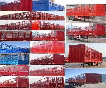 Mengkai  MK9401CCYLH Aluminum alloy warehouse grate transport semi-trailer