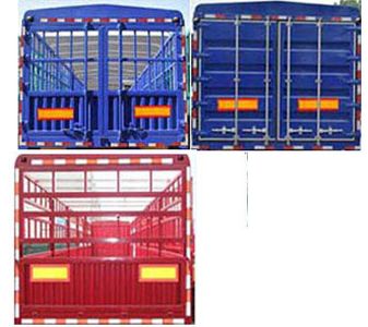 Mengkai  MK9401CCYLH Aluminum alloy warehouse grate transport semi-trailer