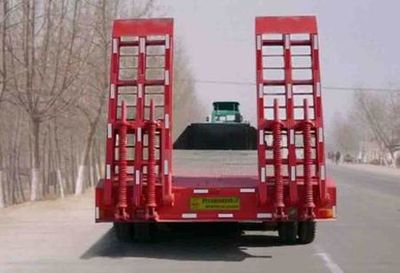 Taicheng  LHT9190TDP Low flatbed semi-trailer