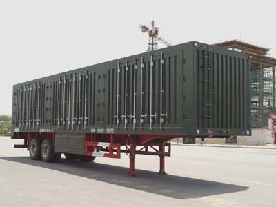 Huajun ZCZ9285XXYBox transport semi-trailer