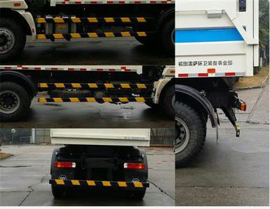 Foton  BJ5252ZDJE5H1 Compressed docking garbage truck