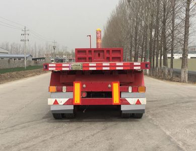 Chenlu  LJT9401ZZXP Flat dump semi-trailer