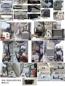 XCMG  XZS5316GJB7DEV7 Electric exchange type pure electric concrete mixing and transportation vehicle