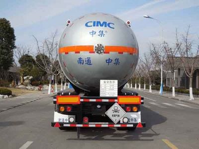 CIMC NTV9401GYQL Semi trailer for liquefied gas transportation