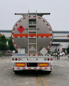 Shengrun  SKW9400GRYLB Aluminum alloy flammable liquid tank transport semi-trailer