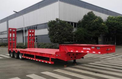 Chuanyan  GTW9380TDP Low flatbed semi-trailer