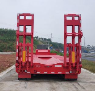 Chuanyan  GTW9380TDP Low flatbed semi-trailer