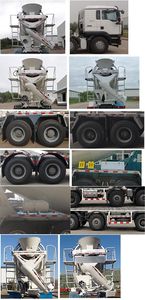 Qingzhuan  QDZ5310GJBZDC5H30E1 Concrete mixing transport vehicle