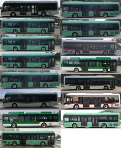 Yutong  ZK6125BEVG59F Pure electric low entry city buses