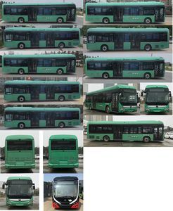 Yutong  ZK6125BEVG59F Pure electric low entry city buses