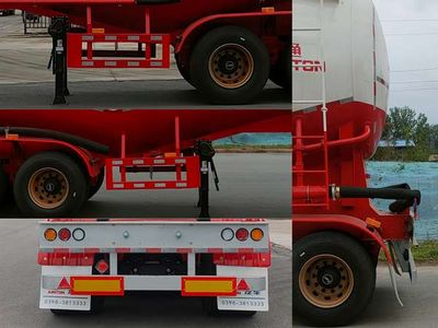 Juntong  JF9404GFL2 Medium density powder material transportation semi-trailer