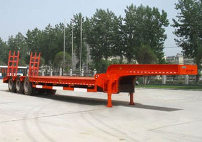 Sanshan  HSB9401TDP Low flatbed semi-trailer