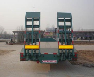 Sanshan  HSB9401TDP Low flatbed semi-trailer