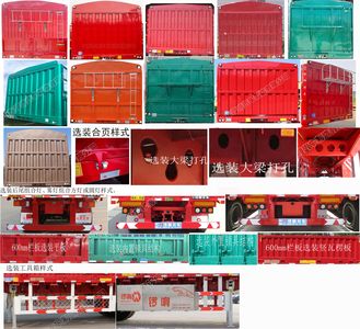 Luoxiang  LXC9407CCY Gantry transport semi-trailer