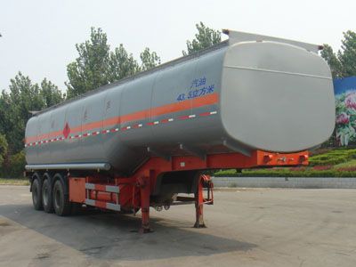 Lingyu  CLY9400GYY Oil transport semi-trailer