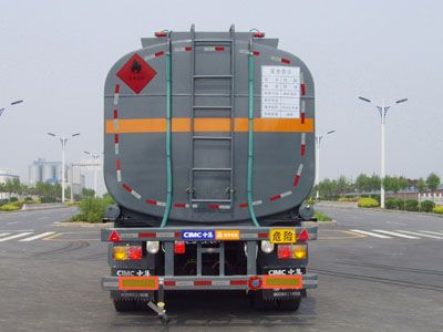 Lingyu  CLY9400GYY Oil transport semi-trailer