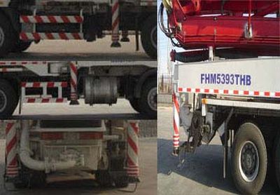 Foton  FHM5393THB Concrete pump truck